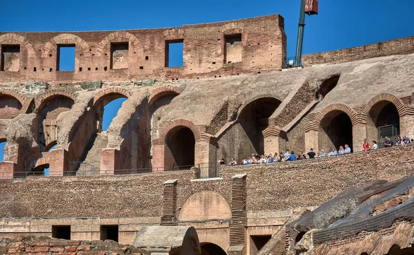 L'interno del Colosseo romano — Foto Stock