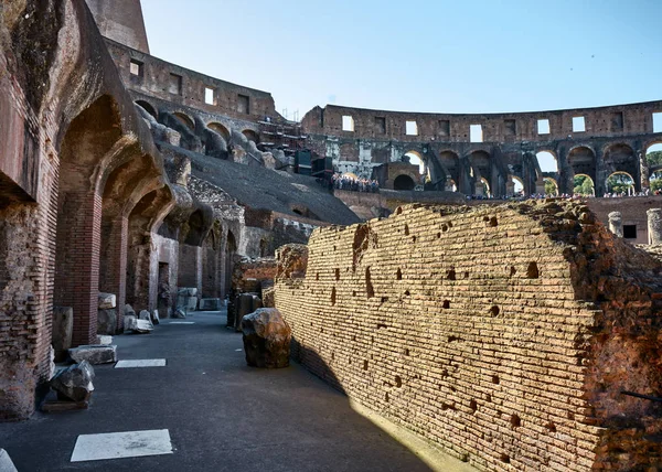 Do wnętrza Rzymskie Koloseum — Zdjęcie stockowe