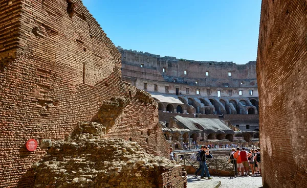 L'interno del Colosseo romano — Foto Stock