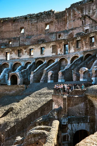 Інтер'єр римського амфітеатру Колізей — стокове фото