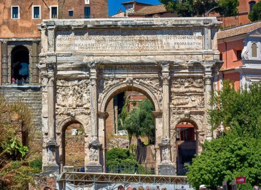 Arch of Septimius Severus clipart