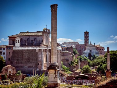 Kalıntıları ve binalarda, Roma Forumu