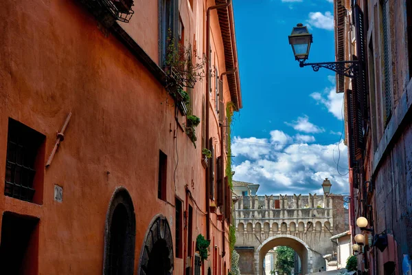 Scenic picturesque view in Trastevere — Stock Photo, Image