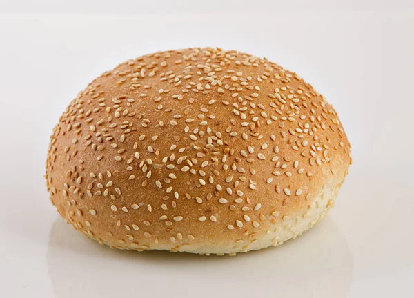 Various bread over a white background. — Stock Photo, Image