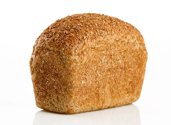 Különböző kenyeret, mint egy fehér háttér. — Stock Fotó