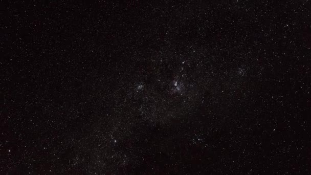 4K estrellas timelapse en el cielo nocturno. Isla tropical Bali, Indonesia, lapso de tiempo . — Vídeos de Stock