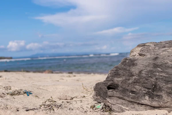 Praia tropical Nusa Dua, Bali island, Indonesia . — Fotografia de Stock