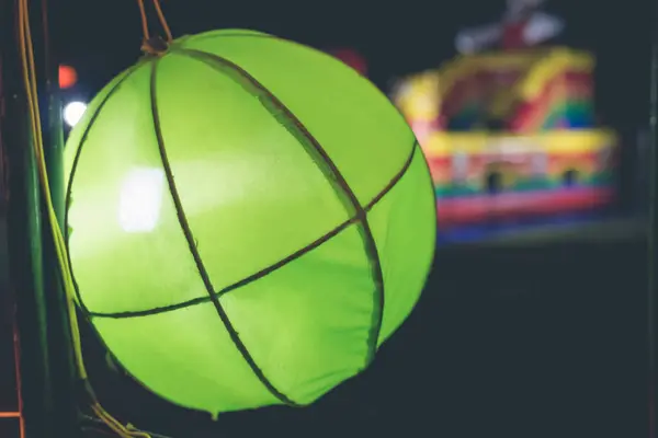 Hanging lantern on a light festival on Bali island, Indonesia. — Stock Photo, Image