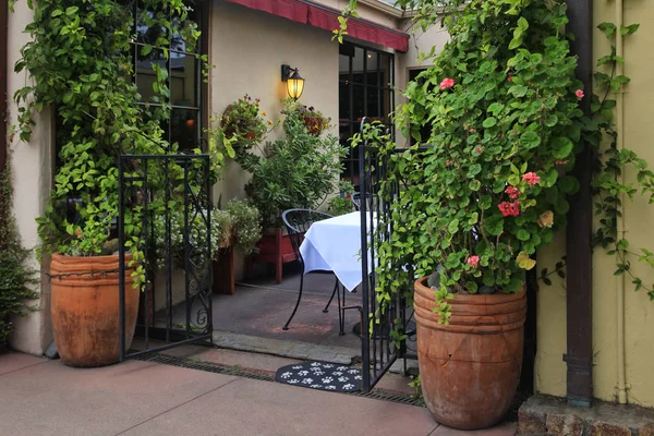 Un pequeño café en California — Foto de Stock