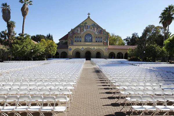 Стенфордський університет церкви — стокове фото