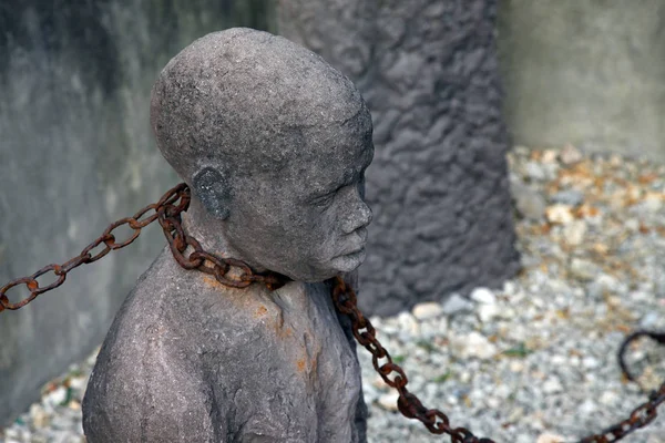 Statue des afrikanischen Sklavenhandels — Stockfoto