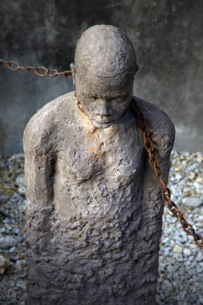 African Slave trade statue — Stock Photo, Image