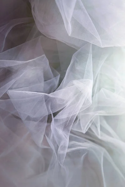Аннотация крупным планом свадебной вуали — стоковое фото
