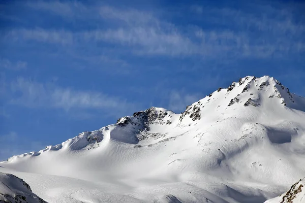 Elbruz Dağı - Avrupa'nın en yüksek noktası üzerinde göster — Stok fotoğraf