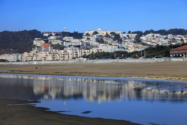 Strand am Meer in San Francisco — Stockfoto