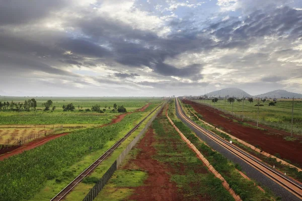 Spoorwegen in Kenia — Stockfoto