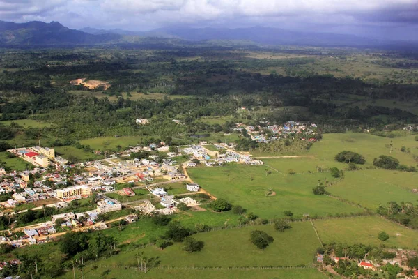 Dorp in de Dominicaanse Republiek — Stockfoto