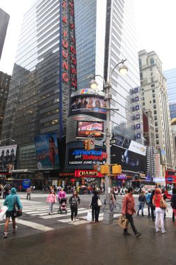 Times Meydanı. New york city