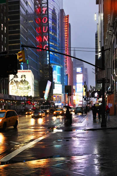 Times Square - Manhattan Fotos De Bancos De Imagens