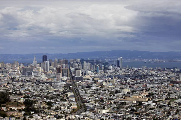 Blick auf die Stadt San Francisco — Stockfoto