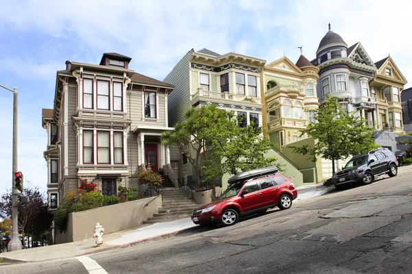 Alamo square — Stock fotografie