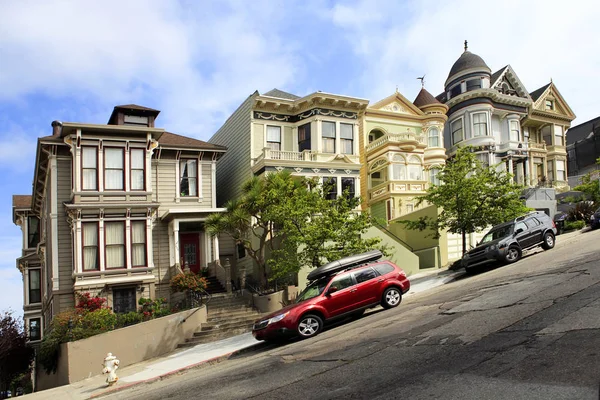 Alamo square — Stock fotografie