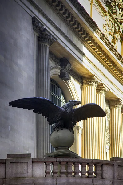 Grand Central Terminal - uno de los puntos de referencia de la ciudad de Nueva York — Foto de Stock