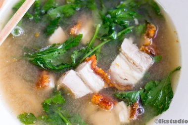 gevrek domuz etli kereviz çorbası.