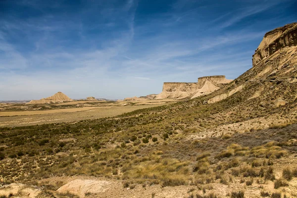 Desertscape Bardenas Reales — Stock Photo, Image