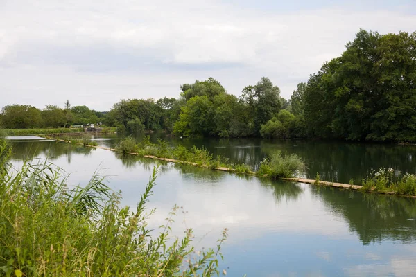 法国的河流景观 — 图库照片