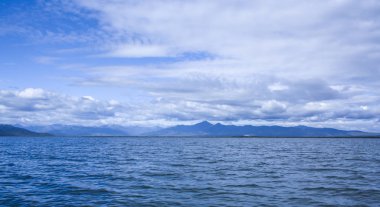 Kamçatka mavi okyanus