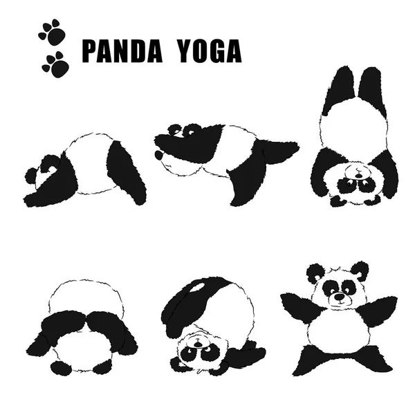 100,000 Panda yoga Vector Images