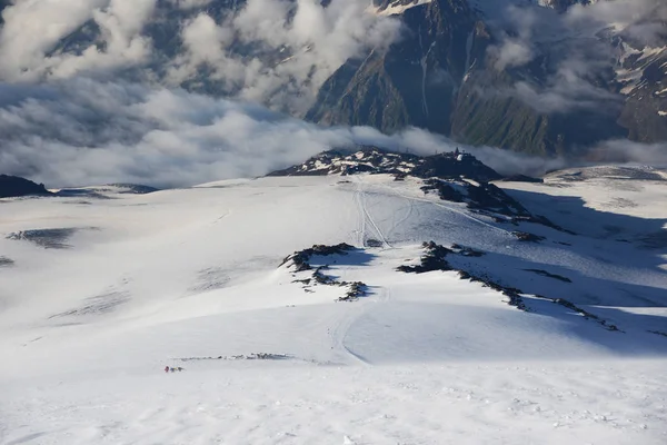 Panoramic view from Elbrus — Stock Photo, Image