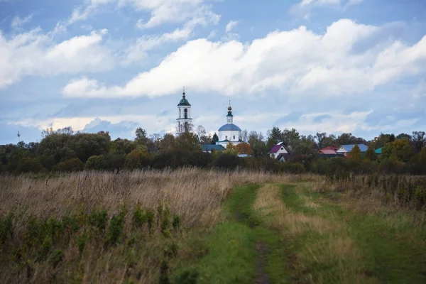 Sonbahar kırsal manzara, Rusya Federasyonu