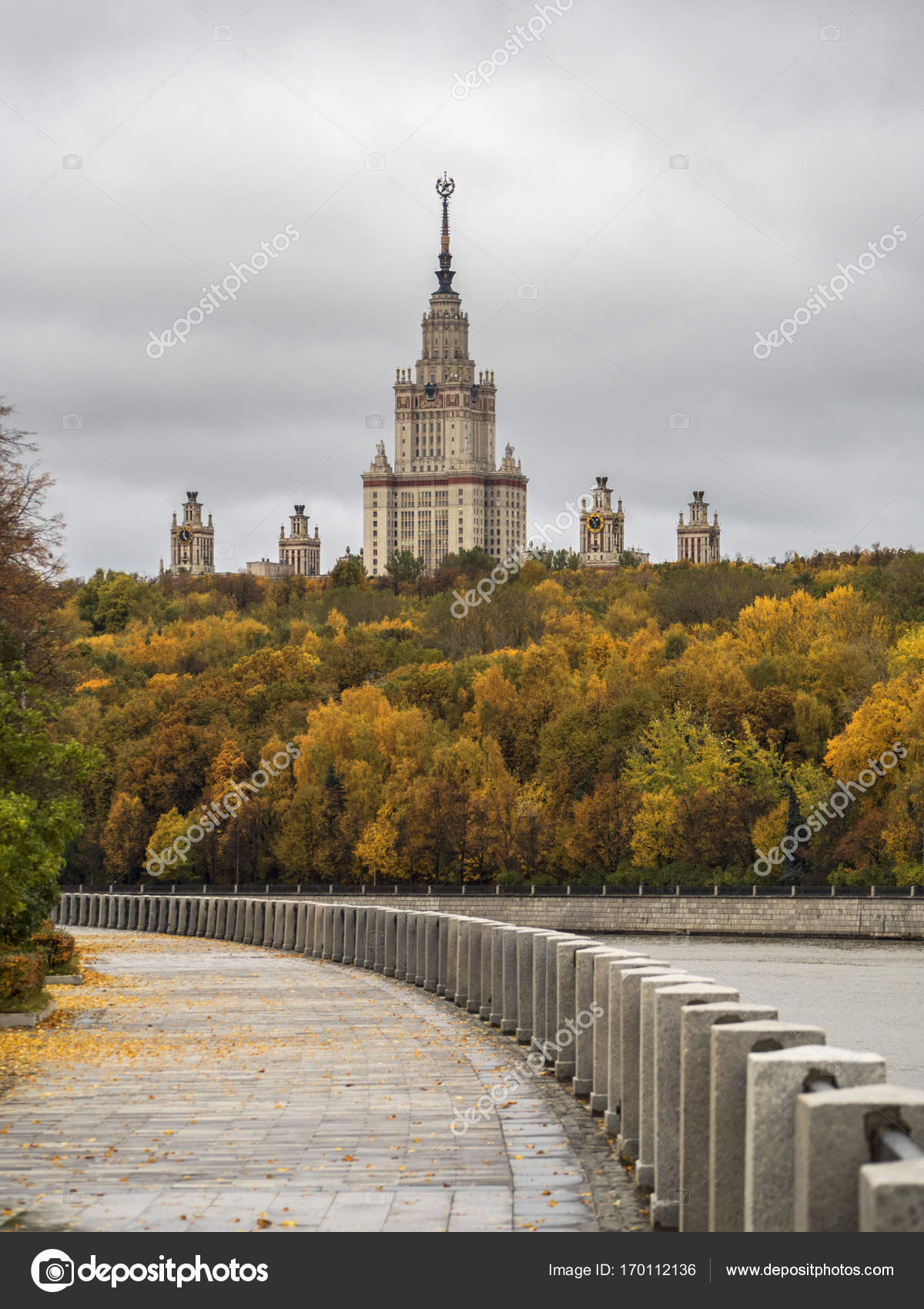 Golden State University >> The Building Of Moscow State University In The Background Of Golden State University >> The Building Of Moscow State University In The Background Of