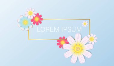 Uçuş desen bahar temalı.