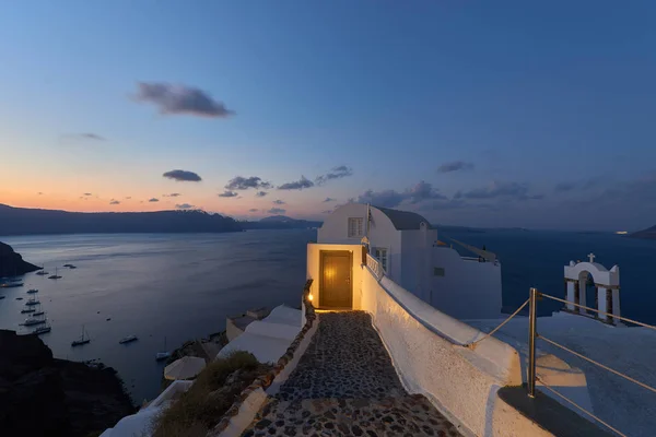 Oia güneş doğarken