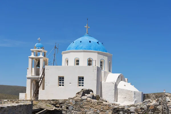 St Geoge kyrkan på Astypalea — Stockfoto