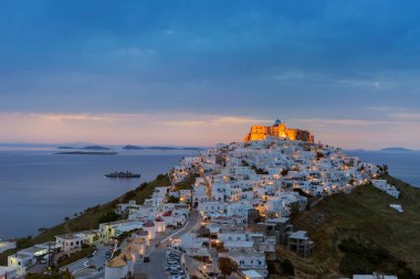 Panoramik manzaralı Astypalea