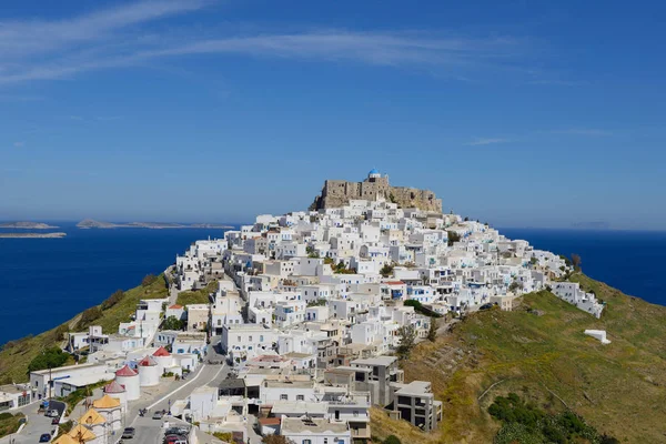 Astypalea chora, isola dodecanese — Foto Stock