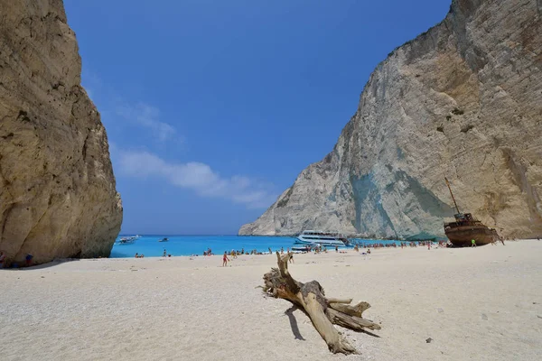 Yunanistan-Zakynthos, Navagio Plajı, gemi batığı 