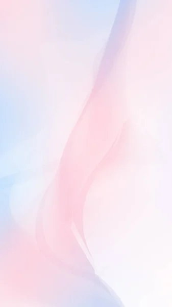 Fondo cálido rosa azul onda flujo abstracto suave luz cielo pastel vector — Archivo Imágenes Vectoriales