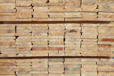 Desen yığılmış dikdörtgen ahşap kiriş ahşap kereste fabrikası kereste