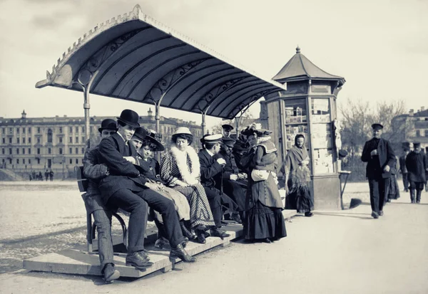 O velho Moscou - Século de IXX — Fotografia de Stock