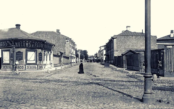 O velho Moscou - Século de IXX — Fotografia de Stock