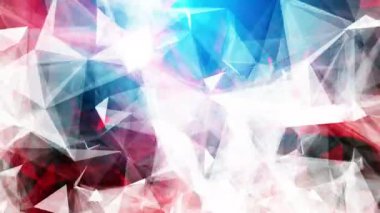 bir kelime 'Ağ' soyut bir ağdan açığa 3d animasyon