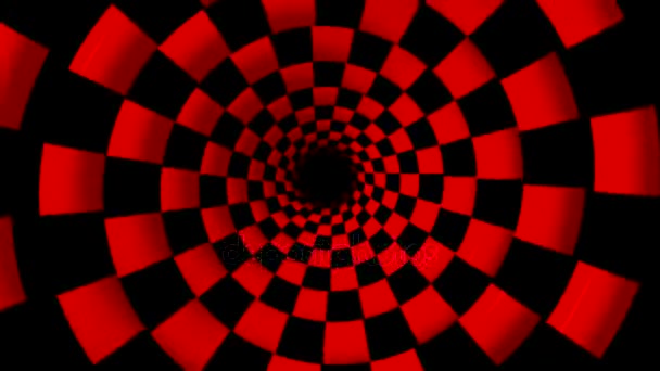 Animation bouclable en spirale hypnotique rotative sans fin 