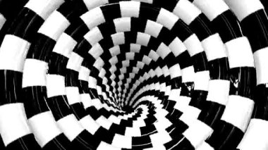 Sonsuz hipnotik sarmal loopable animasyon döndürme