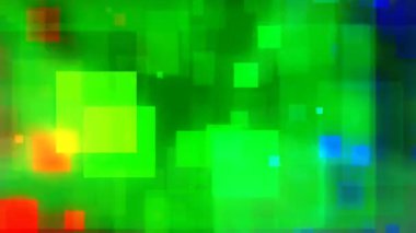 Video arka plan döngü soyut renkli kareler