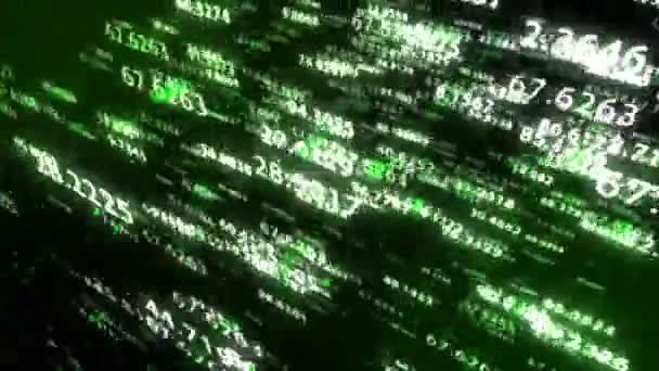 Cyberspace-Daten und -Netzwerke - verschiedene Verbindungswege innerhalb eines Netzwerks — Stockvideo